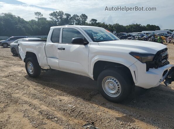 3TYJDAKN7RT005556 2024 TOYOTA TACOMA Белый Передняя правая четверть
