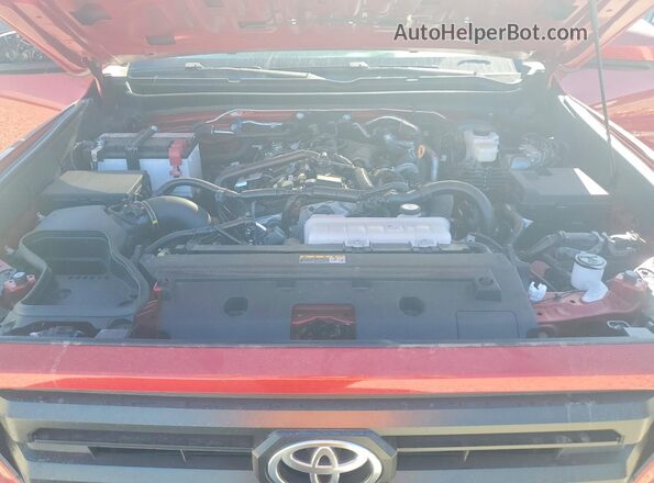 3TYKB5FN2TT037253 2026 TOYOTA TACOMA Red Սալոնի հետևի տեսք