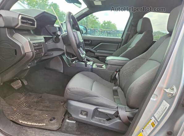 3TYKB5FN3RT011205 2024 TOYOTA TACOMA Silver Front interior view