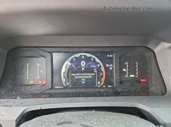 3TYKB5FN4ST029900 2025 TOYOTA TACOMA Silver ხელსაწყოთა პანელის ხედი