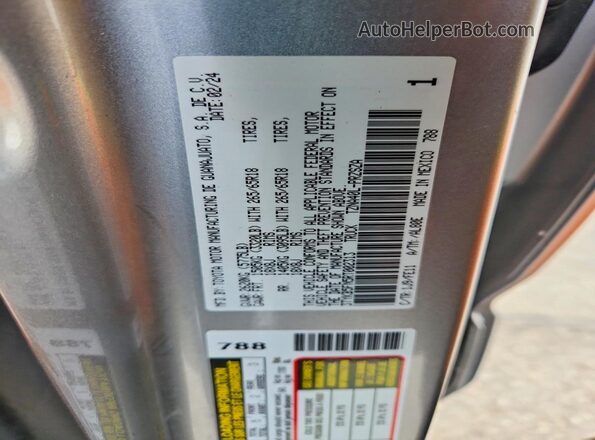 3TYKB5FN5RT002313 2024 TOYOTA TACOMA Серебряный 