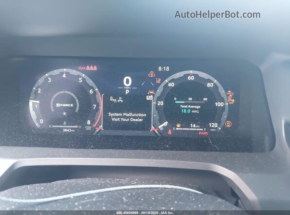 3TYKB5FN7TT038043 2026 TOYOTA TACOMA Blue Vista de los asientos traseros