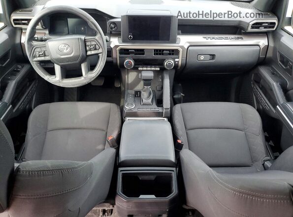 3TYKB5FN8RT001723 2024 TOYOTA TACOMA Charcoal Առջևի վահանակի տեսք