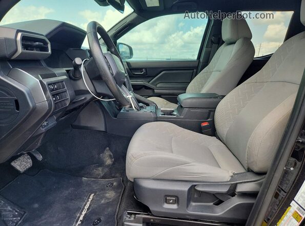 3TYKB5FNXST024815 2025 TOYOTA TACOMA Black Front interior view