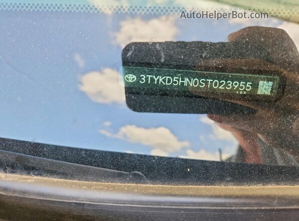 3TYKD5HN0ST023955 2025 TOYOTA TACOMA Gray Вид наклейки з VIN-кодом