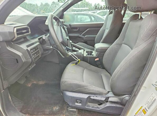 3TYKD5HN2RT010988 2024 TOYOTA TACOMA White Вид салону спереду