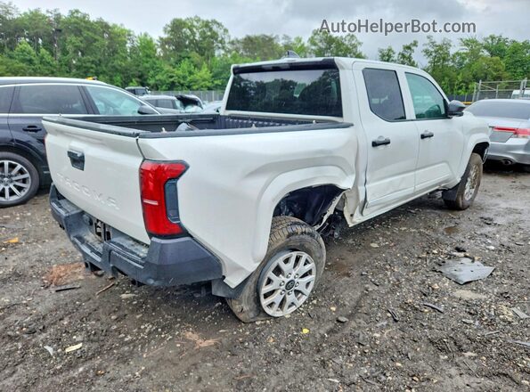 3TYKD5HN2RT010988 2024 TOYOTA TACOMA White Задня права чверть