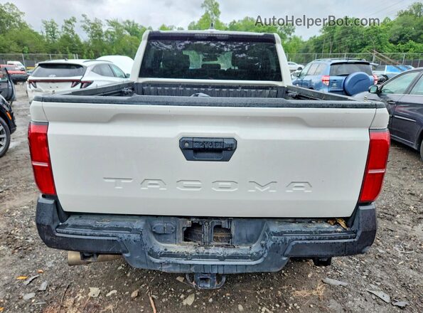 3TYKD5HN2RT010988 2024 TOYOTA TACOMA White Вид ззаду