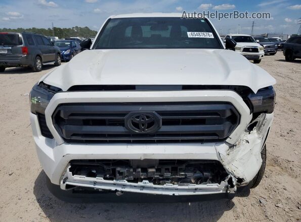 3TYKD5HN2ST021429 2025 TOYOTA TACOMA White Widok z przodu