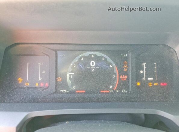 3TYKD5HN2ST021429 2025 TOYOTA TACOMA White Widok zestawu wskaźników