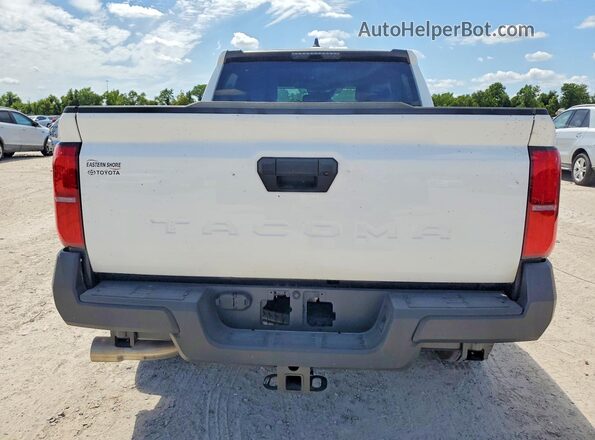 3TYKD5HN2ST021429 2025 TOYOTA TACOMA White Widok z tyłu