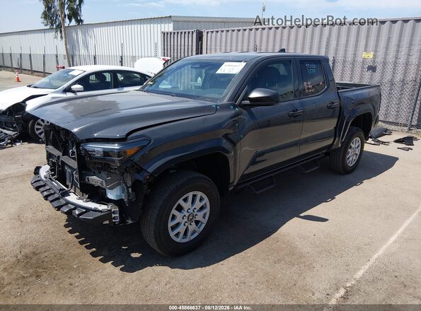 3TYKD5HN2ST028445 2025 TOYOTA TACOMA Серый Передняя левая четверть