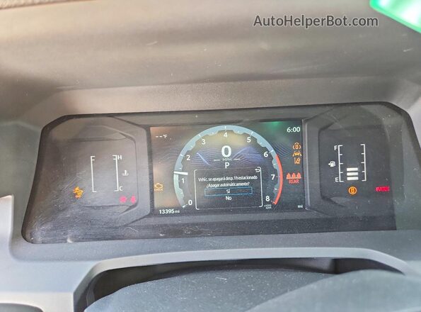 3TYKD5HN7TT039569 2026 TOYOTA TACOMA Gray Вид щитка приладів