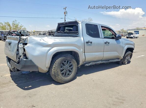 3TYKD5HN9RT000104 2024 TOYOTA TACOMA Silver Հետևի աջ