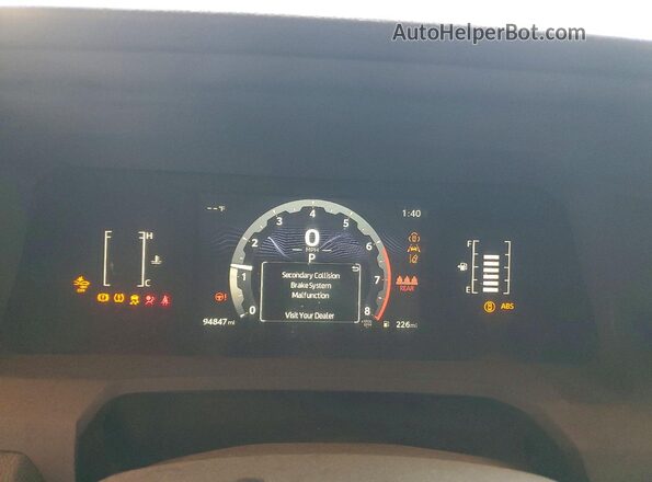 3TYKD5HN9RT000104 2024 TOYOTA TACOMA Silver Սարքավորումների վահանակի տեսք
