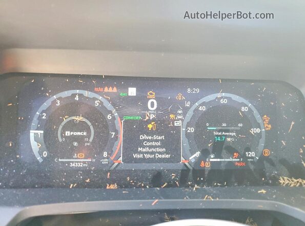 3TYLB5JN0RT055304 2024 TOYOTA TACOMA Black Widok zestawu wskaźników