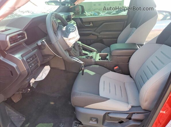 3TYLB5JN0ST086400 2025 TOYOTA TACOMA Красный Вид салона спереди