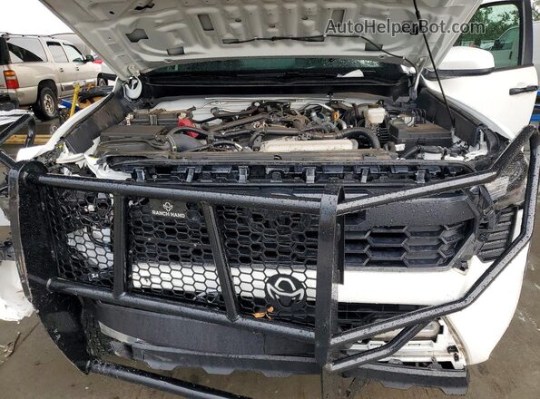 3TYLB5JN1RT013045 2024 TOYOTA TACOMA White Widok wnętrza z tyłu
