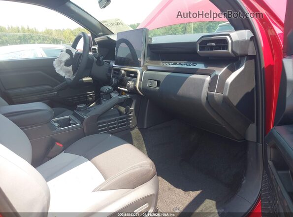 3TYLB5JN2ST099259 2025 TOYOTA TACOMA Maroon Vista interior delantera