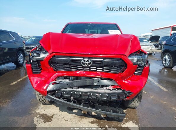 3TYLB5JN2ST099259 2025 TOYOTA TACOMA Maroon Vista del cuadro de instrumentos