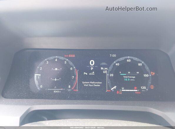 3TYLB5JN2TT109418 2026 TOYOTA TACOMA White უკანა სავარძლების ხედი