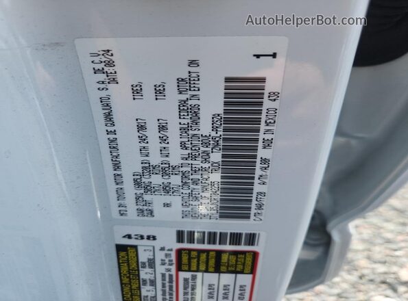 3TYLB5JN3RT042255 2024 TOYOTA TACOMA White Vista del compartimento del motor
