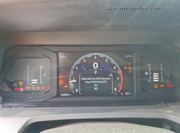 3TYLB5JN3RT053496 2024 TOYOTA TACOMA Gray Vista del cuadro de instrumentos