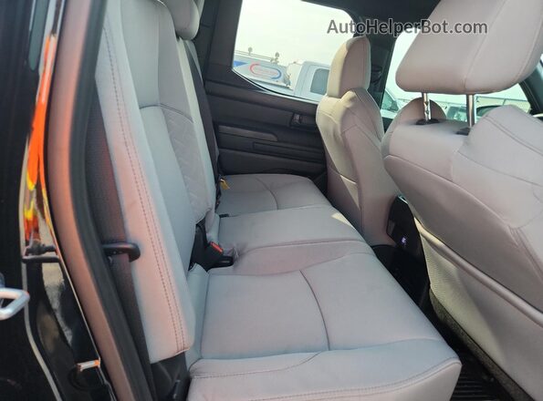 3TYLB5JN3ST078372 2025 TOYOTA TACOMA Black Widok tylnych siedzeń