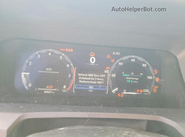 3TYLB5JN4RT027862 2024 TOYOTA TACOMA Черный Вид щитка приборов
