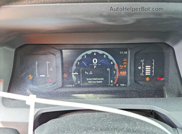 3TYLB5JN4RT035766 2024 TOYOTA TACOMA Серый Вид щитка приборов