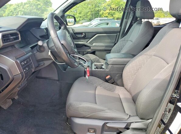 3TYLB5JN5RT058635 2024 TOYOTA TACOMA Черный Вид салона спереди