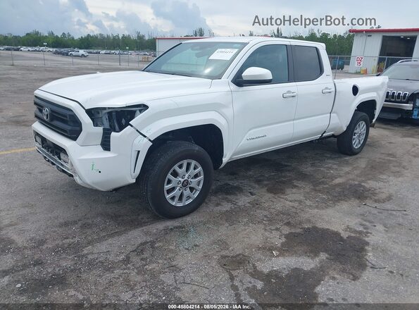 3TYLB5JN6RT021478 2024 TOYOTA TACOMA White წინა მარცხენა ხედი სამი მეოთხედიდან