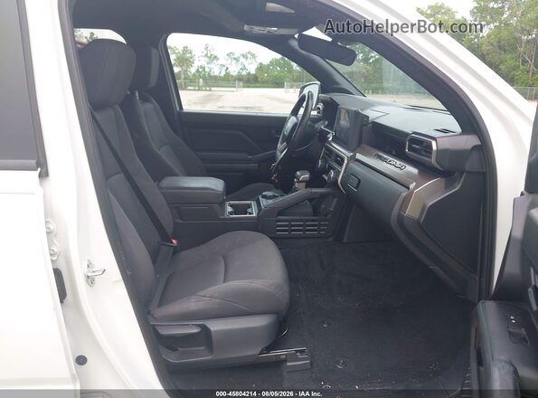 3TYLB5JN6RT021478 2024 TOYOTA TACOMA White წინა სალონის ხედი