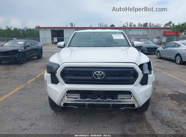 3TYLB5JN6RT021478 2024 TOYOTA TACOMA White უკანა სალონის ხედი