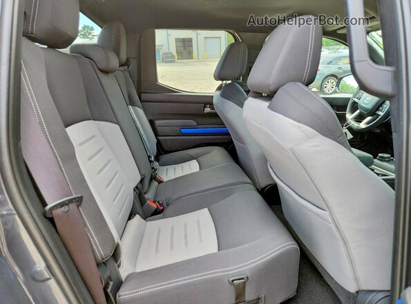 3TYLB5JN8RT003631 2024 TOYOTA TACOMA Серый Вид задних сидений