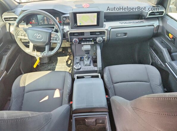 3TYLB5JN9RT000561 2024 TOYOTA TACOMA Gray Dashboard view