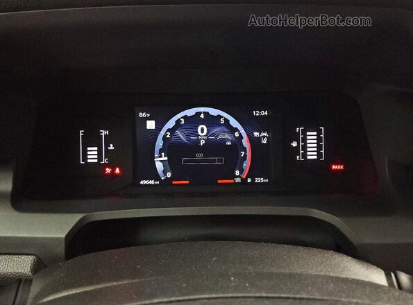 3TYLB5JN9RT040378 2024 TOYOTA TACOMA Black Instrument cluster view