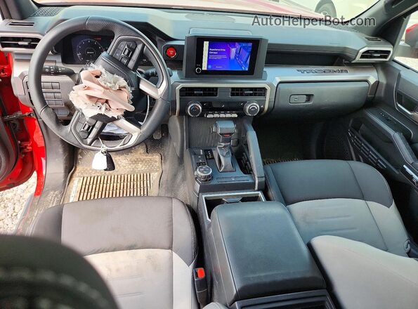 3TYLB5JN9RT054118 2024 TOYOTA TACOMA Burgundy Dashboard view