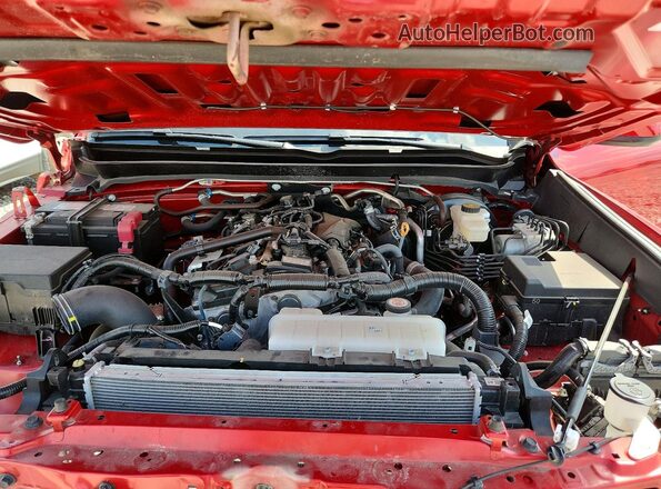 3TYLB5JN9RT054118 2024 TOYOTA TACOMA Burgundy Rear interior view