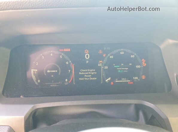 3TYLB5JN9ST063696 2025 TOYOTA TACOMA Silver ხელსაწყოთა პანელის ხედი
