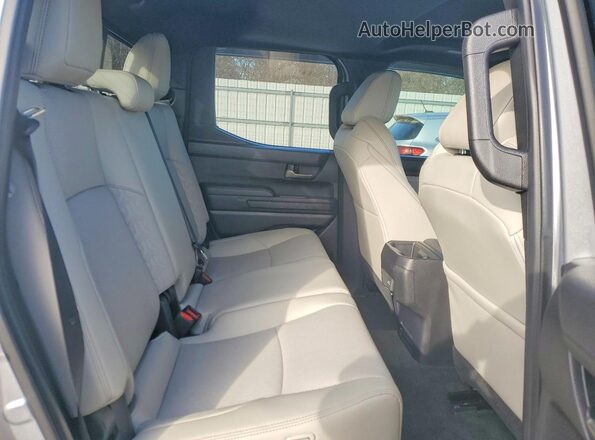 3TYLB5JN9ST063696 2025 TOYOTA TACOMA Silver უკანა სავარძლების ხედი