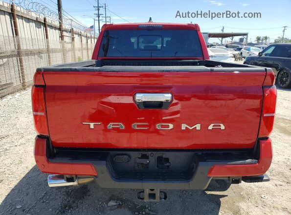3TYLB5JN9ST080126 2025 TOYOTA TACOMA Red Հետևի տեսք