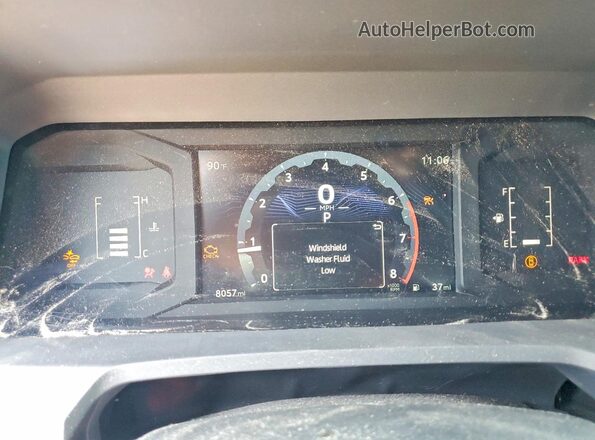 3TYLB5JNXST105924 2025 TOYOTA TACOMA Gray Instrument cluster view