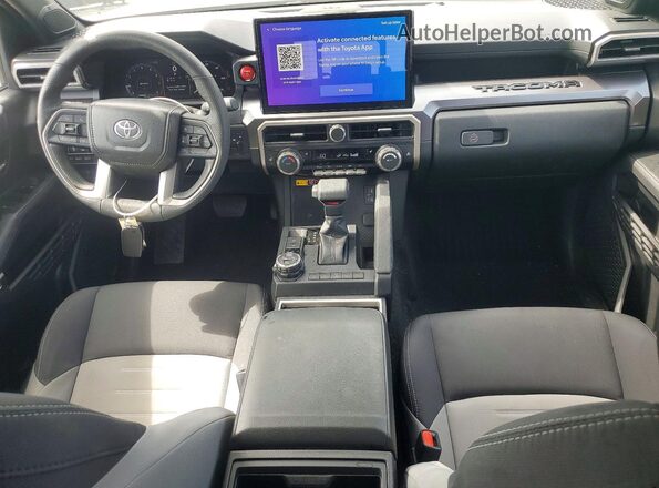 3TYLC5LN0ST038258 2025 TOYOTA TACOMA Gray Dashboard view