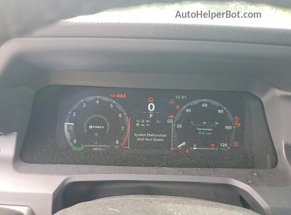 3TYLC5LN0ST038258 2025 TOYOTA TACOMA Gray Instrument cluster view