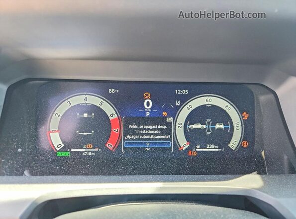 3TYLC5LN3ST033765 2025 TOYOTA TACOMA Blue Vista del cuadro de instrumentos