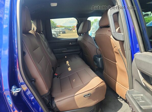 3TYLC5LN3ST033765 2025 TOYOTA TACOMA Blue Vista de los asientos traseros