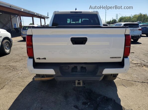 3TYLC5LN4RT003457 2024 TOYOTA TACOMA White Вид ззаду