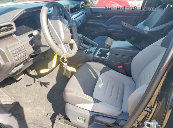 3TYLC5LN6ST051127 2025 TOYOTA TACOMA Black წინა სალონის ხედი
