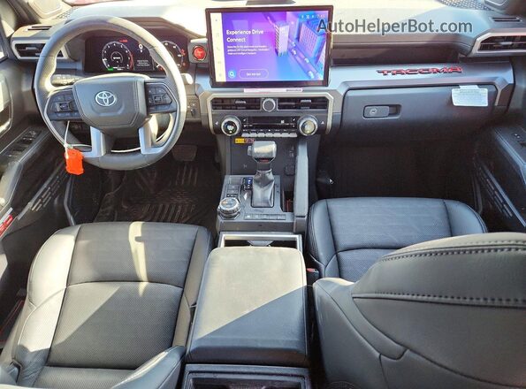 3TYLC5LN9RT006757 2024 TOYOTA TACOMA Orange Dashboard view